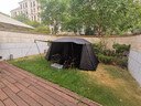vidalido维达利多户外露营别墅帐篷两室一厅双层防雨防晒超大自动家庭帐篷 黑色小号别墅帐|黑胶涂层 实拍图