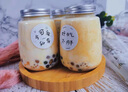 京迭【10个装】一次性奶茶杯带盖杨枝甘露瓶子网红奶茶塑料果汁饮料瓶  360ml 胖胖款【10个装】无孔 1个 配贴纸 实拍图