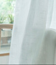 卡娜姿透光不透人阳台现代窗纱帘朦胧透光客厅白纱半遮光防尘防蚊防晒 宽2.0米*高2.2米挂钩式一片装 实拍图