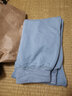 日着原创设计2024年春季新款宽松显瘦高腰束脚运动休闲哈伦卫裤女 liu liu蓝 L 实拍图