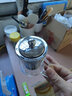 金灶（KAMJOVE）加厚玻璃泡茶壶飘逸杯茶壶不锈钢过滤内胆茶壶办公室茶具花茶壶 A-01（350ml）搭配茶杯2个装 实拍图