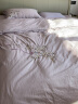 富安娜家纺床上四件套纯棉 100%全棉60支长绒棉绣花套件 双人加大被套床单 洛舞樱飞1.8米/2米床(230*229cm) 晒单实拍图