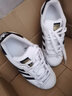 阿迪达斯（adidas）三叶草男鞋女鞋 25夏新款金标贝壳头情侣款运动时尚潮流休闲板鞋 白/厚底德训鞋/新到货 SAMBAE 36 内长220mm 实拍图