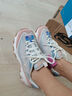 斯凯奇（Skechers）一代奶茶熊QQ豆乳夏季女鞋熊猫老爹鞋透气休闲运动鞋厚底149238 玫瑰茶冻/ROS 37 实拍图