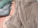 雅鹿雕花牛奶绒床上四件套秋冬季保暖床单被套单人三件套卧室床笠套件 D朱丽叶-香槟 【保暖不闷 适合裸睡】 2.0m 床单款 四件套-被套220*240cm 实拍图
