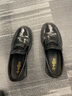 金利来（Goldlion）男鞋乐福鞋个性皮鞋时尚舒适套脚商务休闲鞋G508310294AAB黑色40 实拍图