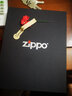 ZIPPO打火机韩版珍藏ZBT-1-32b金色黑冰独角兽 520礼物送男友 黑冰独角兽送礼盒装（不刻字） 实拍图