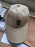 珊诗丽太阳帽子男士春天秋冬季保暖女鸭舌帽遮阳帽运动帽棒球帽旅游钓鱼可调节 卡其色 均码 实拍图