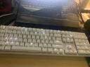 DURGOD 杜伽87/104键笔记本电脑PBT键帽机械键盘全键无冲（办公游戏电竞吃鸡键盘） K310极地白-白光限定版-樱桃轴单光 红轴 实拍图