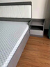 柯钥 床榻榻米1.8米双人床1.5米成人主卧出租房经济型高箱储物床 高箱储物床-单床【布纹灰】 现货速发 1200mm*2000mm箱框结构 实拍图