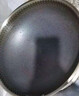 厨诺（chunuo） 不粘锅炒锅 电磁炉炒菜锅 不粘铁锅平底炒锅无油烟不沾锅燃气灶煤气通用 食品级304不锈钢【32CM适合3-5人】带锅盖 实拍图