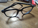 蔡司（ZEISS）镜片可选近视眼镜男女变色防雾防蓝光辐射平光镜木纹腿大框配度数 配1.56视特耐高清膜0-300度 实拍图