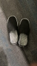 维致老北京布鞋男 传统千层底 夏季一脚蹬工作鞋老人鞋 WZ1003 布面43 实拍图