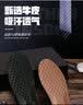 足印部落 2双装牛皮皮鞋鞋垫男士吸汗防臭超软透气运动减震女软底舒适 2双【吸汗软牛皮鞋垫】黑色 3940码 实拍图
