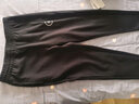 李宁（LI-NING） 运动裤男卫裤春秋款宽松束脚针织休闲小脚裤男士运动裤子 黑（韦德-常规款） L 实拍图