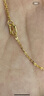 百泰首饰（BATAR JEWELLERY）生日礼物黄金项链5G延长链足金999加长调节手链脚链尾链O字配件 单根黄金延长链【金重约0.52g】 实拍图