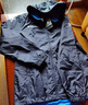 KELME/卡尔美运动风雨衣男女情侣防风衣防雨连帽足球训练外套 黑色 L 175 实拍图