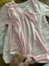 迪士尼Disney冰雪奇缘儿童睡衣女孩夏季薄款爱莎公主女童莫代尔中袖家居服套装 粉色 120  晒单实拍图
