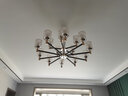 雷士（NVC）美式现代轻奢客厅吊灯百搭餐厅灯卧室灯中山灯具灯饰全屋套餐 15头+6头【一室一厅】【带光源】 实拍图
