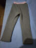 迪士尼女童裤子春秋运动休闲裤外穿长裤童装儿童打底裤洋气春装 【加绒B款】浅灰 97206 120 cm（参考身高115-125） 实拍图