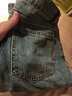 唐狮（TonLion）2025女牛仔裤高腰宽松阔腿裤百搭复古裤 复古蓝/一批 27 实拍图
