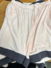 欧迪芬家居服女士吊带简约套装拼色吊带短裤两件套 XH4717 晒单实拍图
