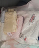 贝瑞加（Babyprints）新生儿包屁衣2件装婴儿连体衣纯棉A类三角哈衣宝宝秋冬内衣 黄52 实拍图
