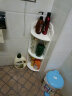 海迎（HAYAN HY） 浴室置物架免打孔洗手间卫生间置物架收纳架方形三角墙角置物架 方形置物架 2层（pp材质） 晒单实拍图