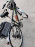 凤凰（Phoenix） 复古山地自行车老式28单车变速男成人成年越野双碟刹赛车 悍特 禧玛诺21速/轴承 黑绿 实拍图