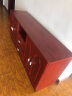 孝鼎（XIAO DING）电视柜2024最新款 实木落地电视机柜组合简约小户型卧室储藏地柜 苹果红 70*40*160cm四门2抽 实拍图