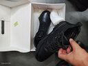 强人休闲鞋男头层牛皮加绒保暖棉皮鞋户外运动鞋 JDB2373022 黑色 43 实拍图