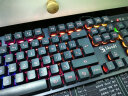 双飞燕（A4TECH）B160N 血手幽灵游戏键盘有线 电竞薄膜键盘 办公家用笔记本台式电脑虹彩背光键盘 黑色 实拍图