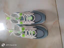 李宁热新款断码男童包头凉鞋夏季网面透气儿童运动网鞋男镂空跑鞋 T020兰绿 30 实拍图