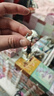 XUPING旭平首饰合金甜甜圈水滴日常百搭女生送生日礼物S00074059 晶莹白-水滴 女生 实拍图