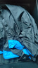 KELME/卡尔美运动风雨衣男女情侣防风衣防雨连帽足球训练外套 黑色 XL 180 实拍图