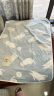夏季可爱空调毯珊瑚绒毯午睡小毯子单人秋冬季办公室盖腿膝毯学生毛毯婴儿宝宝轻便外出毯 15_蓝色贴布猫咪 75x100cm 晒单实拍图