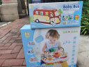 谷雨早教宝贝巴士餐车宝宝玩具车中英双语字母学习趣味情景婴幼儿童 GY-8884 谷雨巴士餐车 红色 晒单实拍图