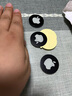 飞草车载手机支架贴片 圆铁片磁吸支架配件引磁片苹果华为强磁力吸片 圆形4cm黑苹果【3片装】 实拍图