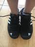 阿迪达斯（adidas）三叶草女鞋 26秋季新款运动鞋轻便透气休闲鞋低帮耐磨复古滑板鞋 汉玉白/奇妙浅灰蓝【热销款】 39 (240mm) 实拍图
