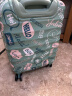 美旅箱包时尚闺蜜行李箱20英寸顺滑飞机轮拉杆箱旅行闺蜜箱NC2绿色印花 晒单实拍图