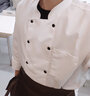 耐典厨师工作服男女长袖酒店餐饮后厨食堂烘焙秋款厨师服单上衣 3XL 实拍图