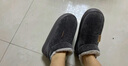 奥康（Aokang）包跟棉拖鞋男士冬季保暖室内居家老人防滑防臭加绒全包棉鞋女外穿 玫红 36-37 【适合35-36】 实拍图