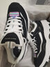斯凯奇（Skechers）女鞋秋冬2025新款经典熊猫鞋轻便运动鞋休闲鞋厚底增高老爹鞋女 黑色/白色-BKW/女 36.5 实拍图