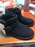 回力雪地靴女士加绒棉鞋女靴子女加厚保暖2025冬季新款高帮百搭一脚蹬 2145|黑色 39 实拍图