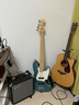 FENDER芬达Fender贝司Standard Player P J Bass墨芬墨标玩家电贝司贝斯 0149902500（日落色J型贝斯） 实拍图