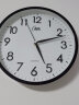 康巴丝（Compas）挂钟 创意简约钟表客厅石英钟表挂墙时钟 c2855 黑色 晒单实拍图