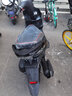 杰帆（JF）踏板摩托车125cc鬼火一代摩托车外卖踏板车燃油车助力车可上牌 黑色带新款贴花 国四电喷版（可上牌） 实拍图