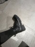 回力马丁靴男靴高帮冬季情侣皮靴休闲潮流复古工装靴子男 黑色（女款） 37 实拍图