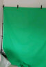 贝阳（beiyang）1.5*2米绿色宽幅涤棉背景布摄影加厚拍照影视绿幕直播间纯色背景墙抠像布补光灯拍摄道具绿布 实拍图
