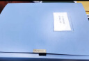 齐心(Comix) 10只a4粘扣档案盒55mm文件盒收纳塑料资料盒 办公用品 蓝色EA1002-10 晒单实拍图